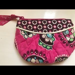Vera Bradley Cupcake Coin Purse/Wallet